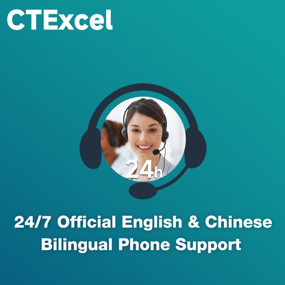 CTExcel China SIM Card 30 Days 30GB | High-Speed 5G/4G Data | Support Voice Calls & SMS | Hotspot Supported | Refillable Plan | Auto-Activation | Official China Telecom Network | 24×7 Support